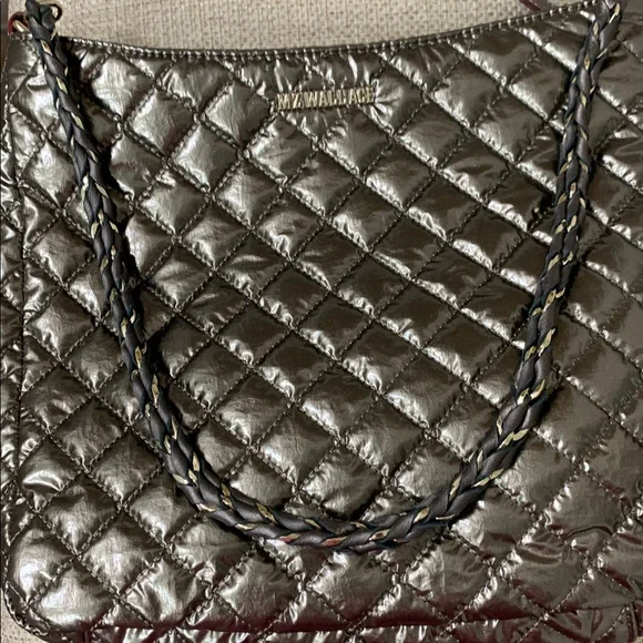 MZ Wallace Crosby Hobo bag in Moondust Metallic. NWT - Picture 3 of 13
